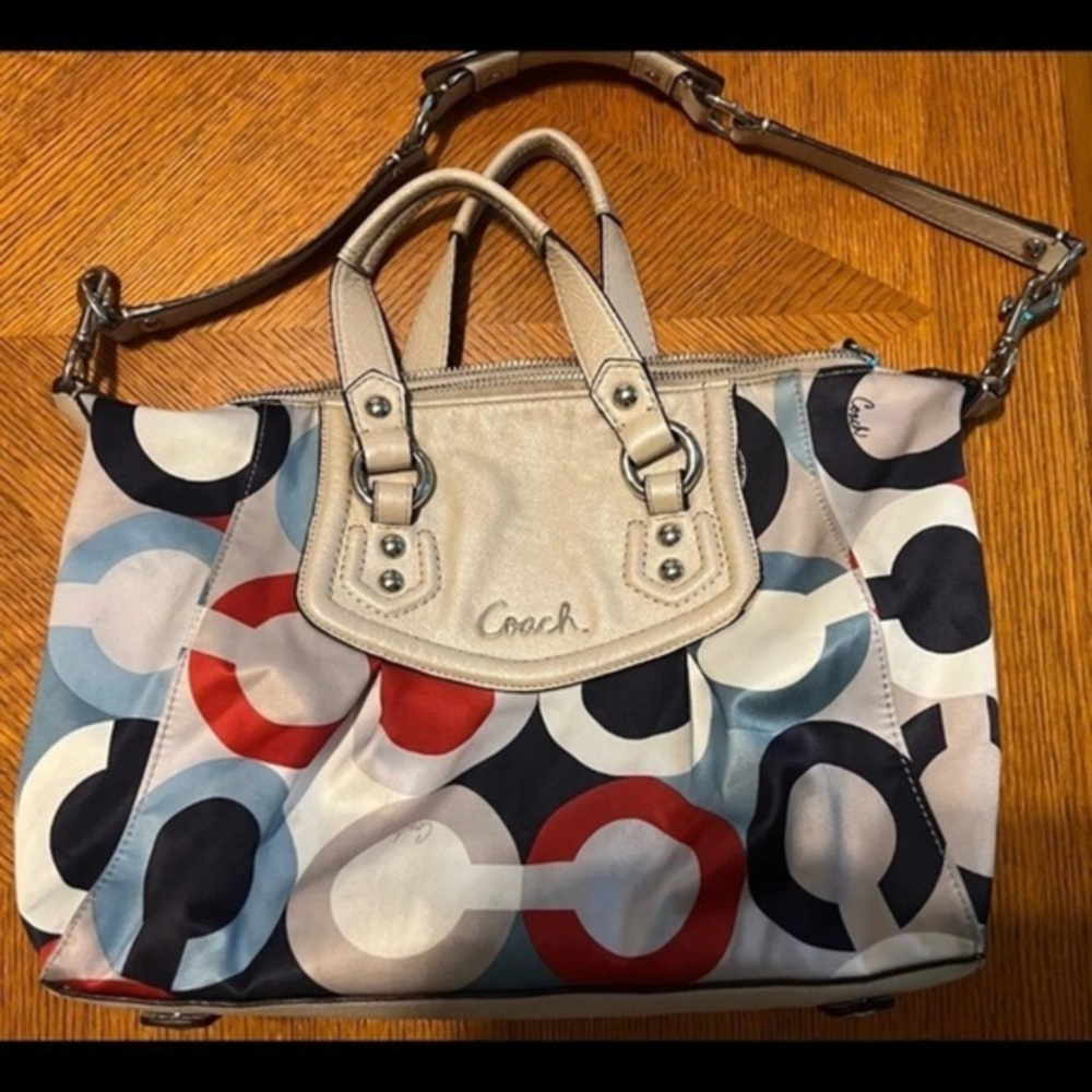 Coach Multicolor Patterned Women's Bag